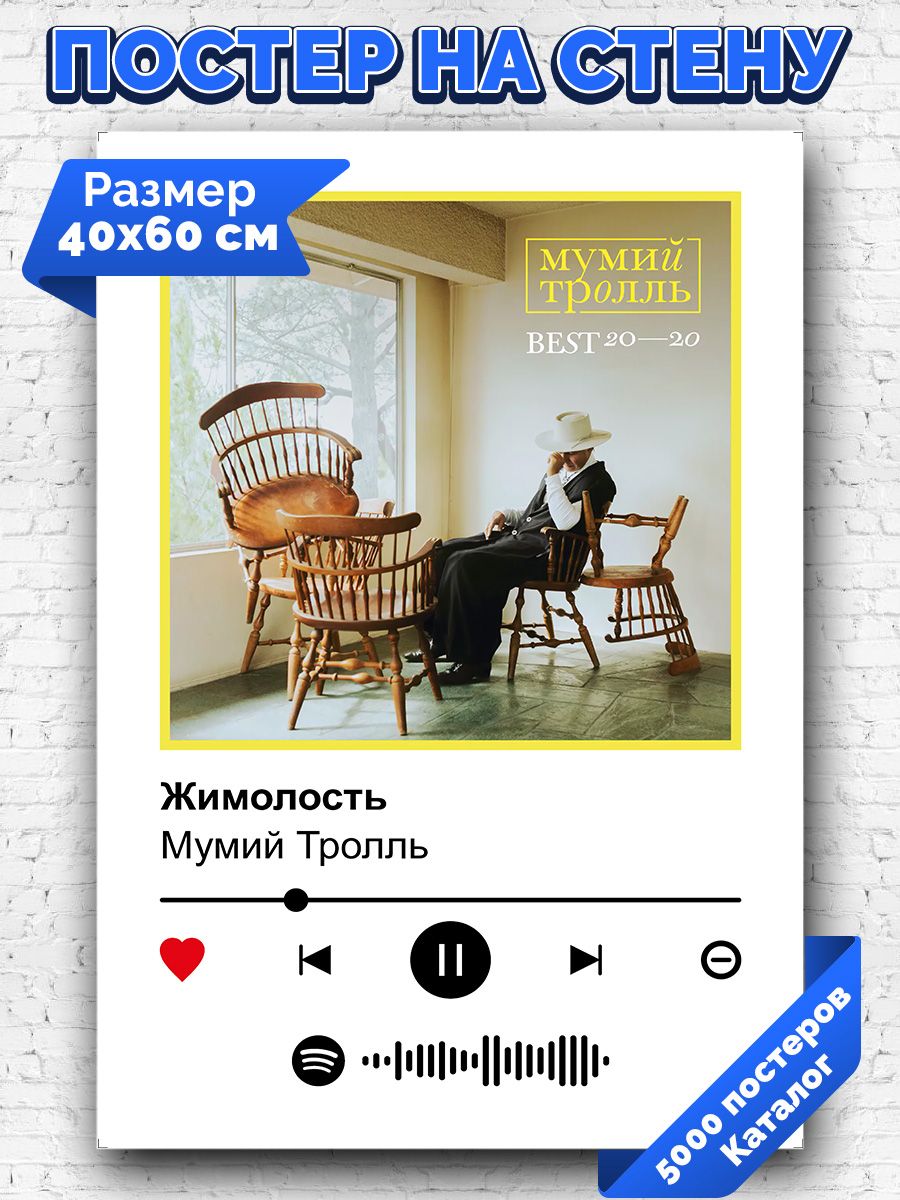 Мумий Тролль Постер. Постер Мумий Тролль из журнала cool.