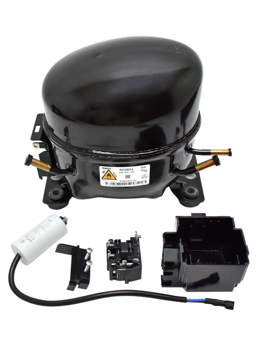 Компрессор GMCC для холодильника PZ120H1A R600 210 W -23С EKPARTS 171273167  купить в интернет-магазине Wildberries