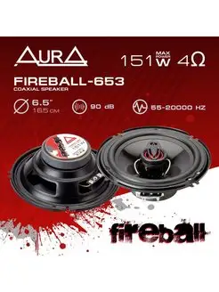 Акустическая система AurA FIREBALL-653 AurA Sound Equipment 171274528 купить за 2 131 ₽ в интернет-магазине Wildberries