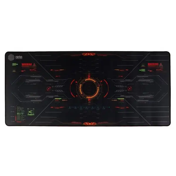 Коврик для мыши игровой, 900х400х3 мм, черный