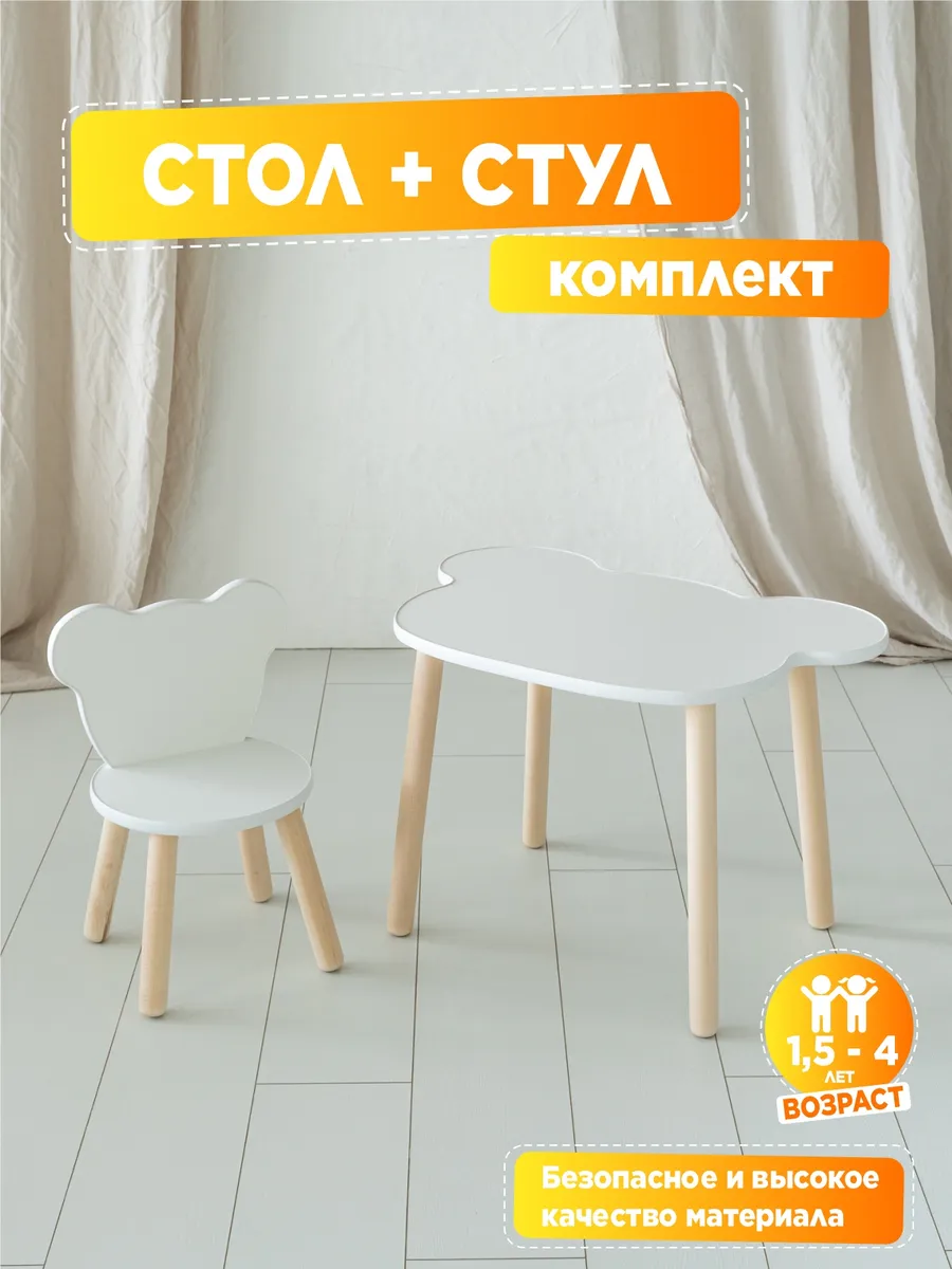Набор мебели для детей, стол и стул