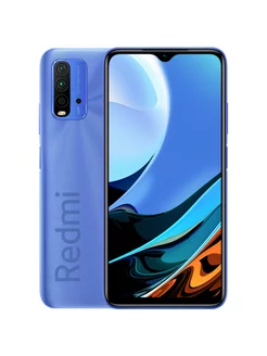 Смартфон Redmi 9T 6+128GB синий TeleMania 171283566 купить за 9 759 ₽ в интернет-магазине Wildberries