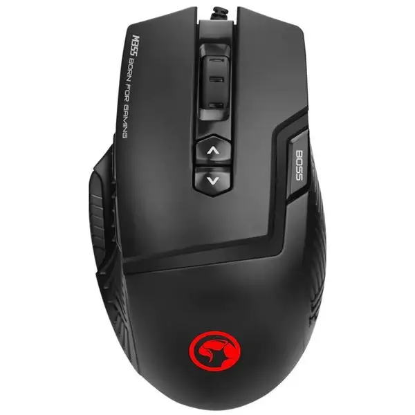 Мышь проводная, оптическая, 7200 dpi, USB, подсветка