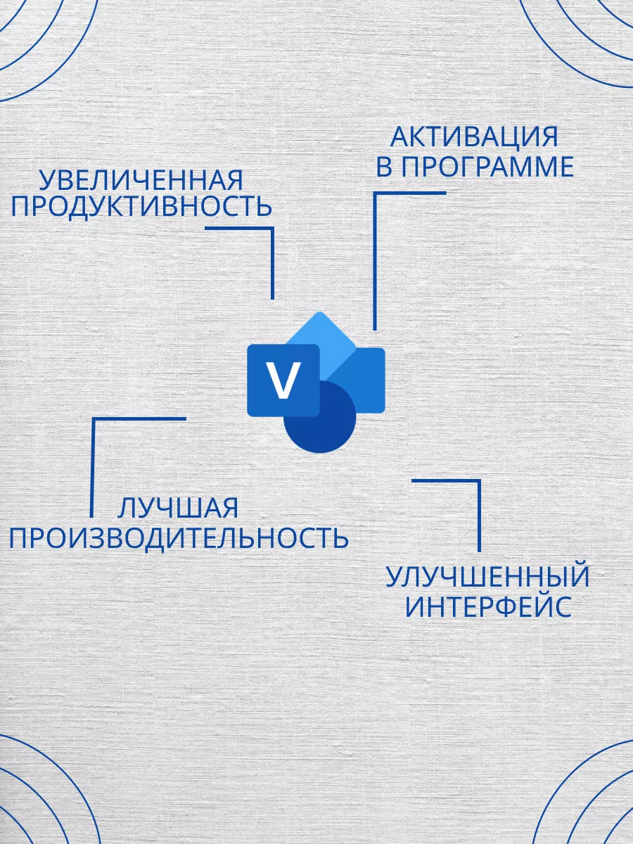 Бессрочный Visio 2021 Pro на 1 ПК USB Накопитель Microsoft 171317726 купить  за 901 ₽ в интернет-магазине Wildberries