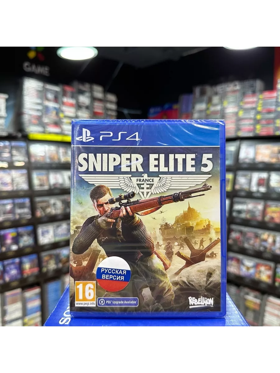 Sniper Elite 5 PS4 PlayStation 171328462 купить за 3 758 ₽ в  интернет-магазине Wildberries