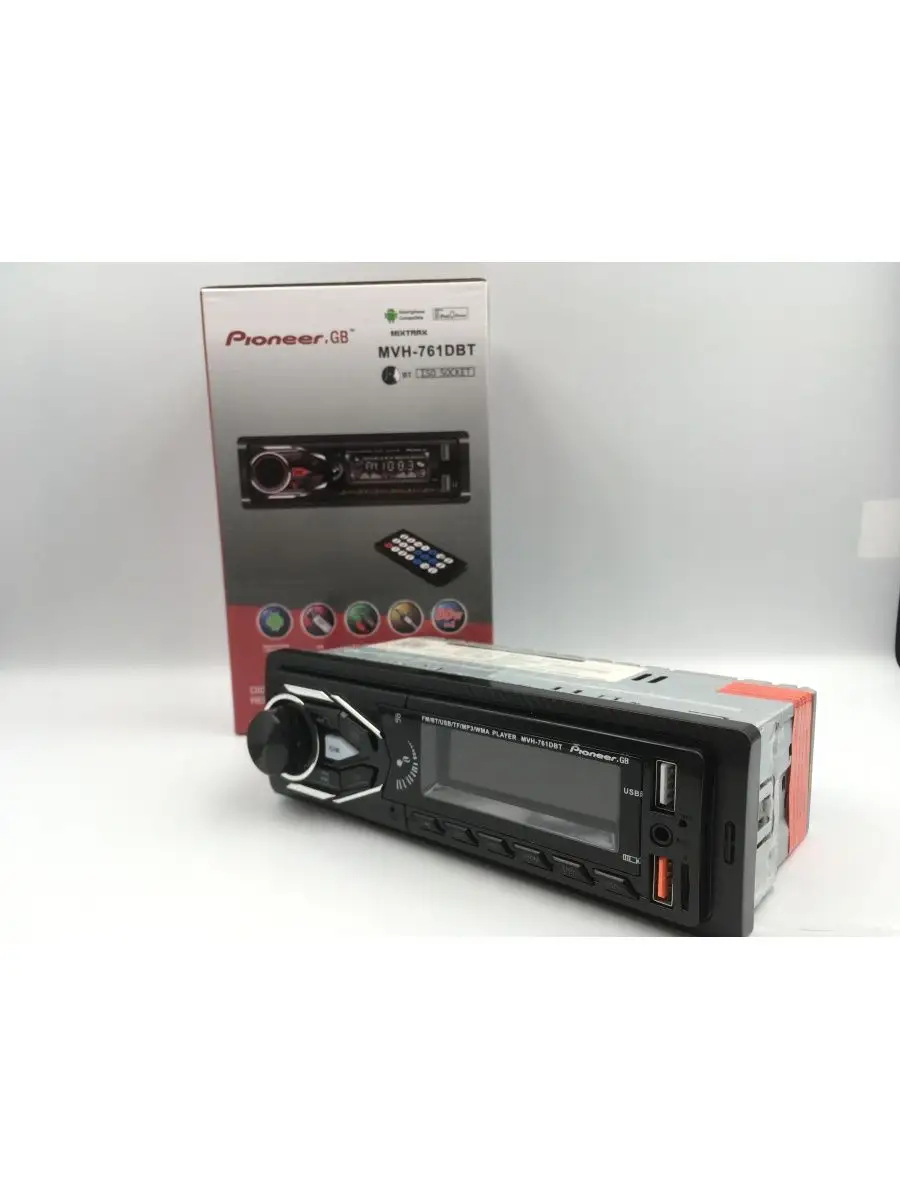 Магнитола PIONEER GB MVH-761DBT Pioneer 171351037 купить за 2 142 ₽ в  интернет-магазине Wildberries