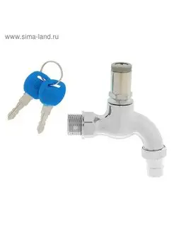 Кран водоразборный sima-land 171367576 купить за 172 ₽ в интернет-магазине Wildberries