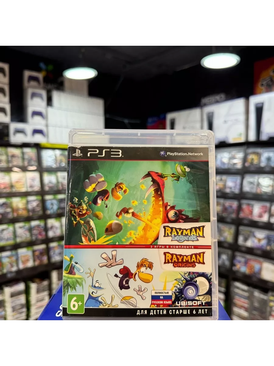 Rayman Legends + Rayman Origins PS3 (Русская версия) PlayStation 171369001  купить за 4 733 ₽ в интернет-магазине Wildberries