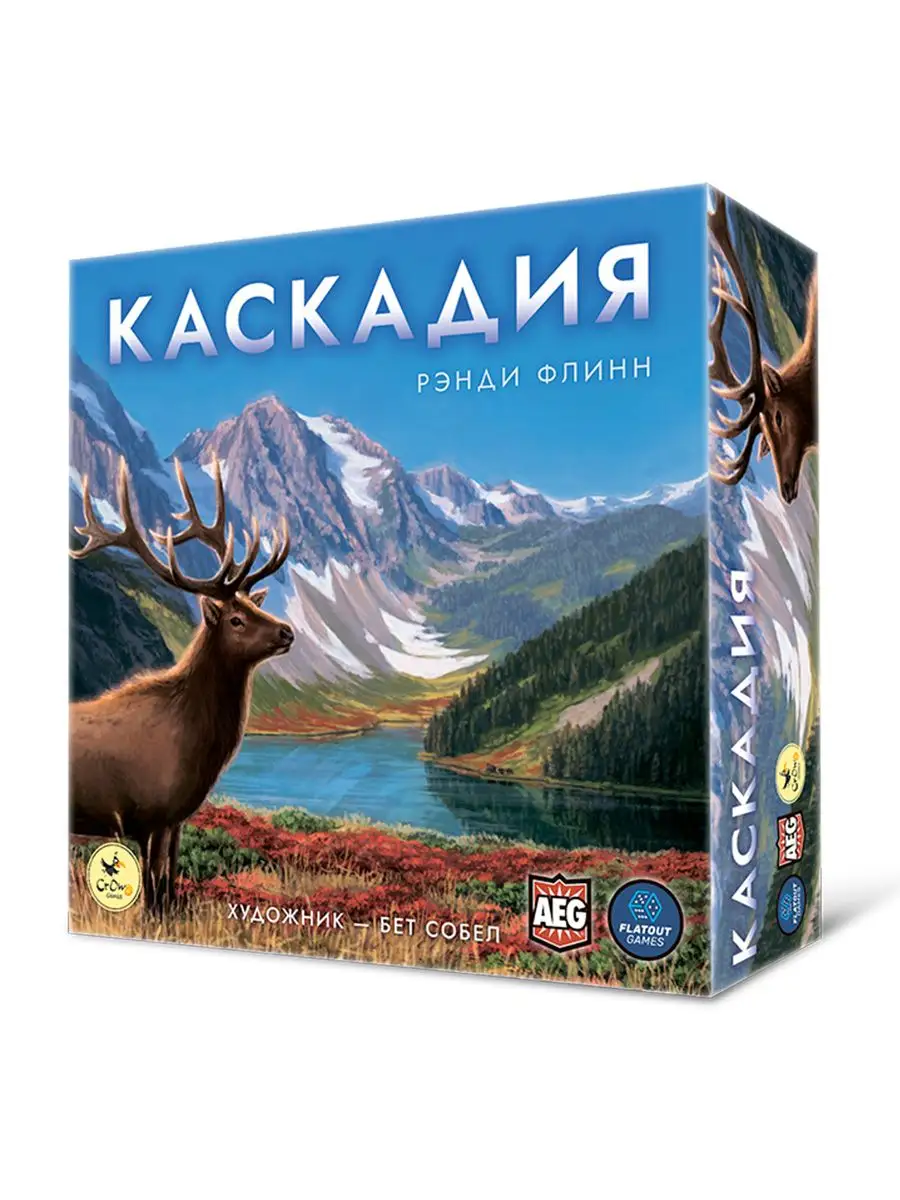 Настольная игра Каскадия Crowd Games 171398982 купить в интернет-магазине  Wildberries