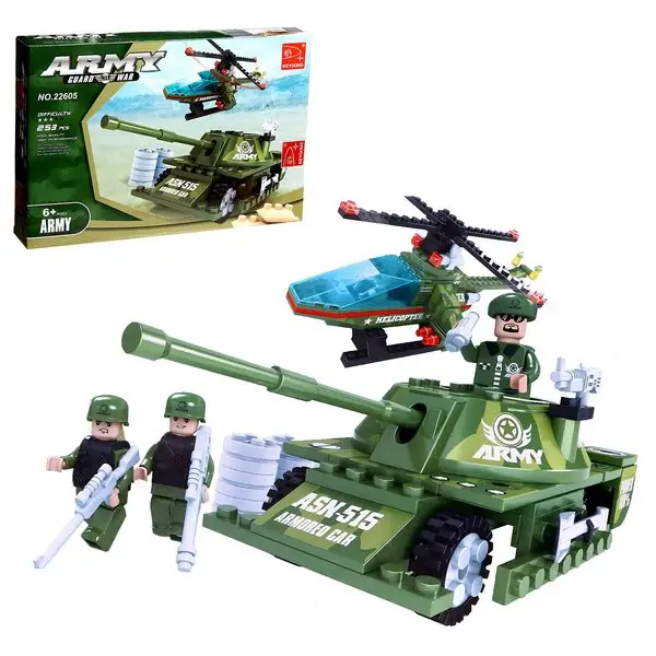 Конструктор "Танк", 253 детали