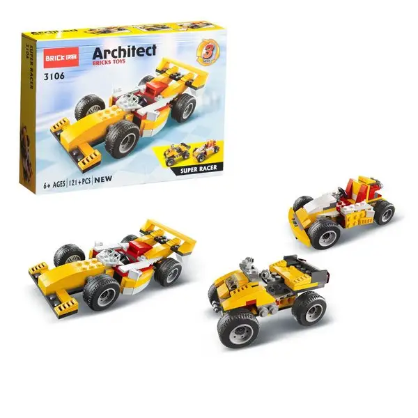 Конструктор "Гоночный болид", 121 деталь