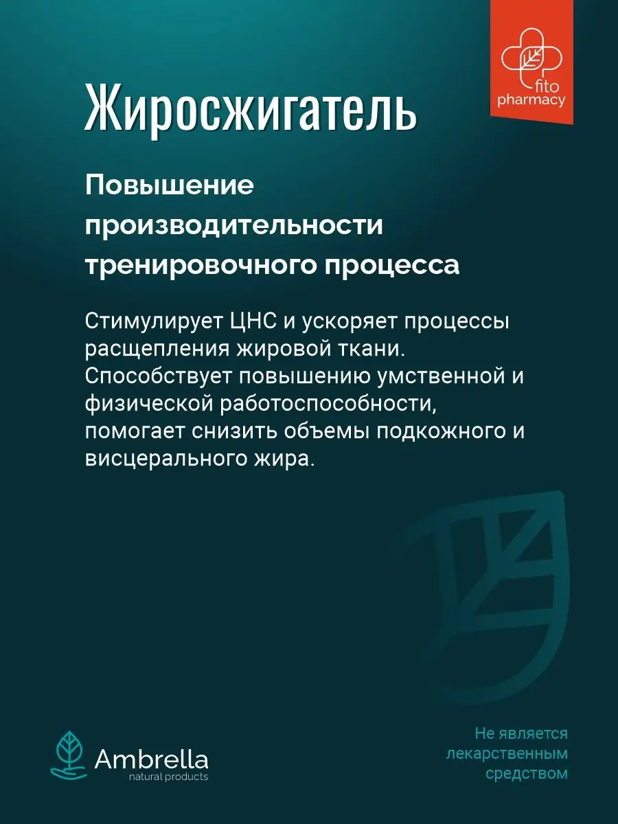 Жиросжигатель термогенный для похудения - 120 капсул Амбрелла 171403792  купить за 913 ₽ в интернет-магазине Wildberries