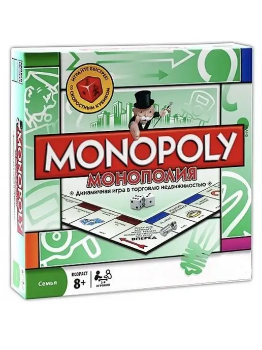 MONOPOLY Монополия игра настольная классическая