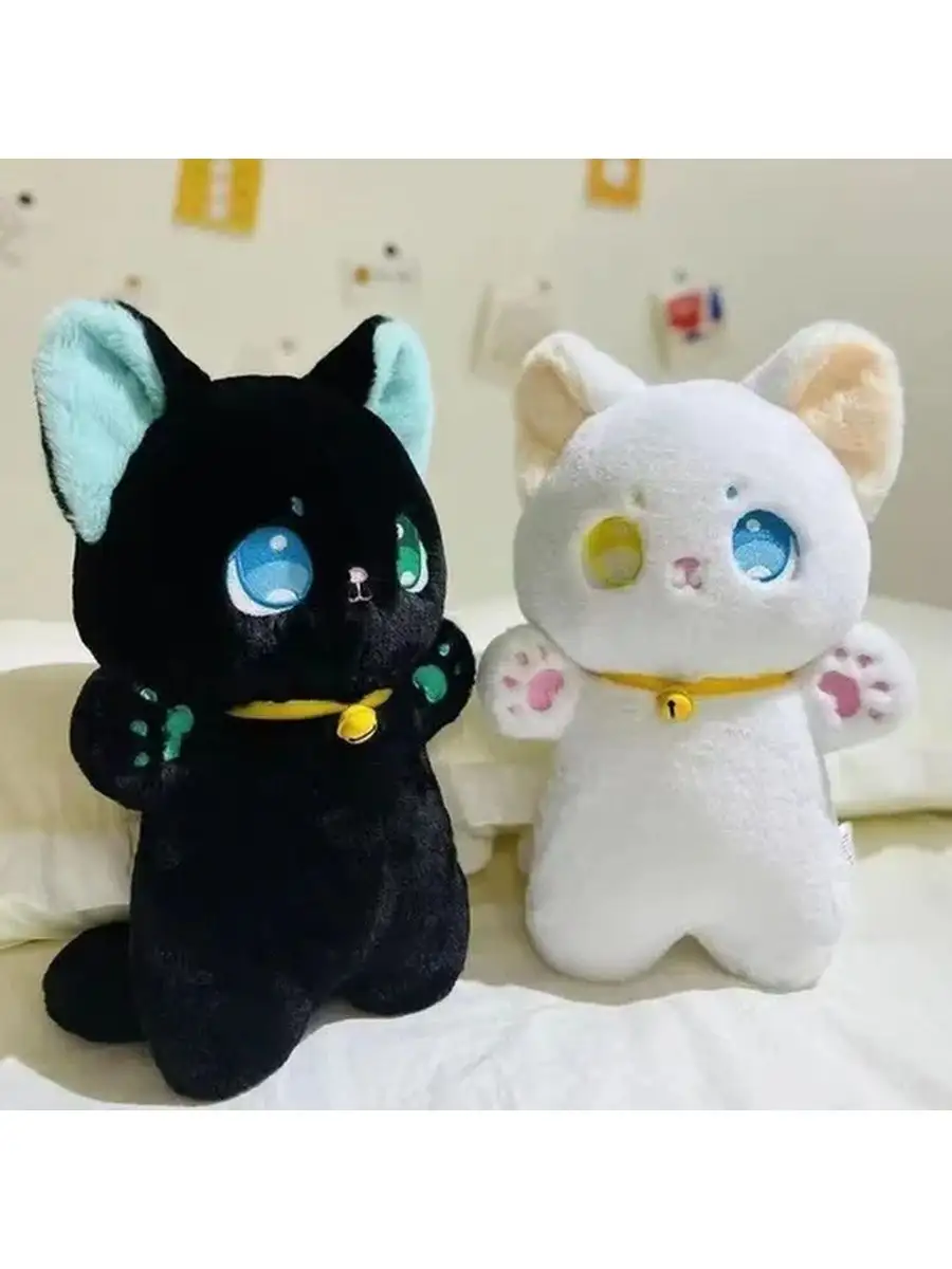 Мягкая игрушка Котик-коровка Anime Cat Mofusand Plush Toys Bambi ZZ-19-6, 25 см