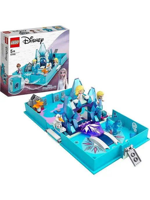 LEGO Disney Книга приключений Эльзы и Нока 43189