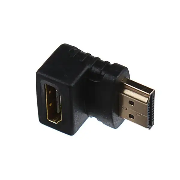 Переходник HDMI (M) — HDMI (F), угловой