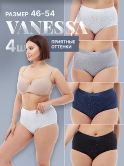 Трусы набор слипы 4 штук Vanessa 171429632 купить за 878 ₽ в интернет-магазине Wildberries