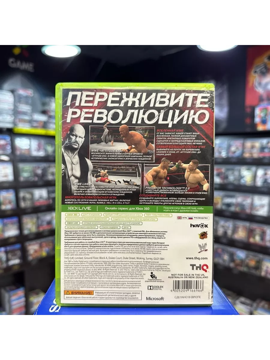 WWE 2k13 (Xbox 360) Microsoft 171466173 купить в интернет-магазине  Wildberries