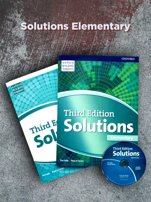 Oxford University Press SOLUTIONS ELEMENTARY (3d edition) SB+W+CD