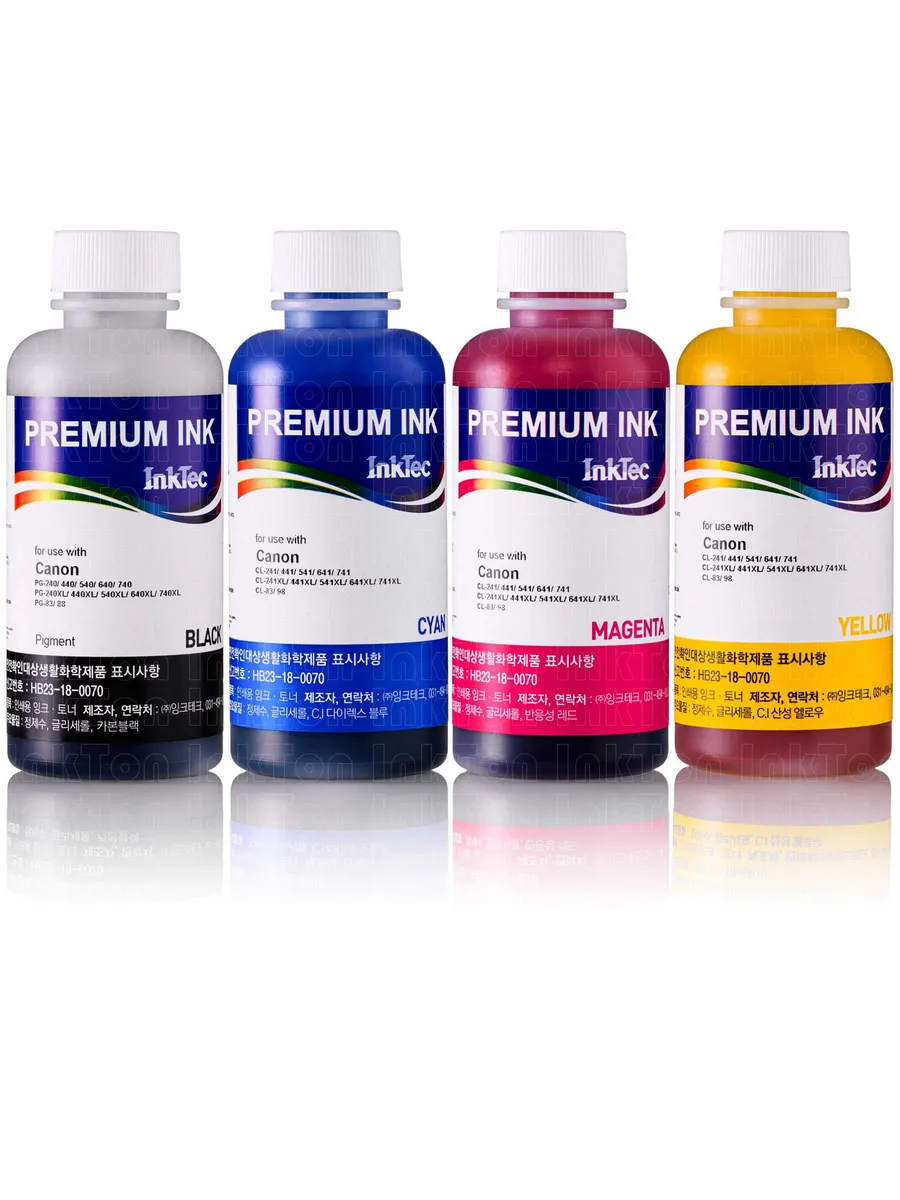Чернила для Canon E204, E304, E404 E414 E464 E474 E3140