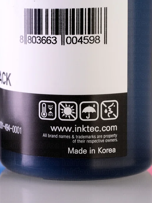 Inktec Чернила для Canon E204, E304, E404 E414 E464 E474 E3140, черный, фото 7