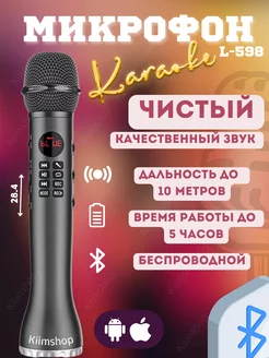 Профессиональный караоке микрофон с bluetooth Lewinner 171494370 купить за 2 009 ₽ в интернет-магазине Wildberries