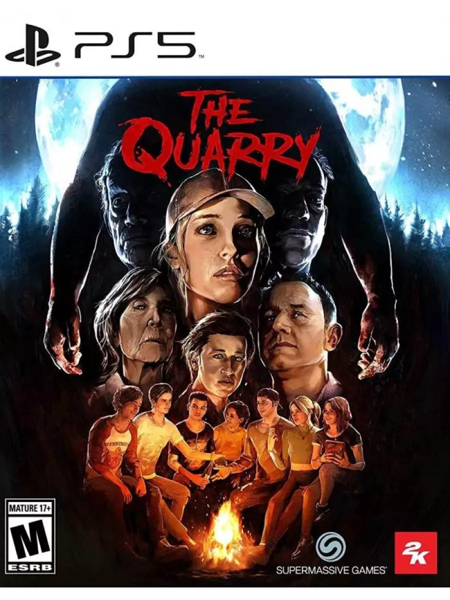 The Quarry игра на playstation 5 sony диск PS5 Игрорай 171567528 купить за  2 577 ₽ в интернет-магазине Wildberries