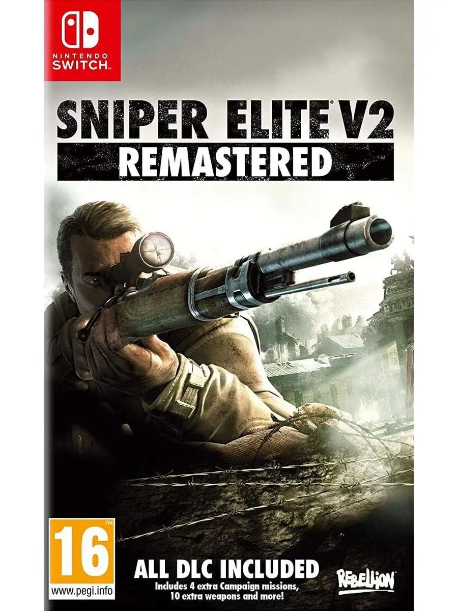 Игра Sniper Elite V2 Remastered диск Nintendo Switch NS ИгроРай 171567662  купить за 3 028 ₽ в интернет-магазине Wildberries