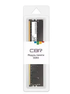 Модуль памяти CBR DDR4 UDIMM 16GB 3200MHz(CD4-US16G32M22-01) CBR 171571700 купить за 3 933 ₽ в интернет-магазине Wildberries