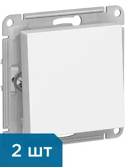2 шт. Одноклавишный выключатель Atlas Design (Белый) Schneider 171577138 купить за 432 ₽ в интернет‑магазине Wildberries