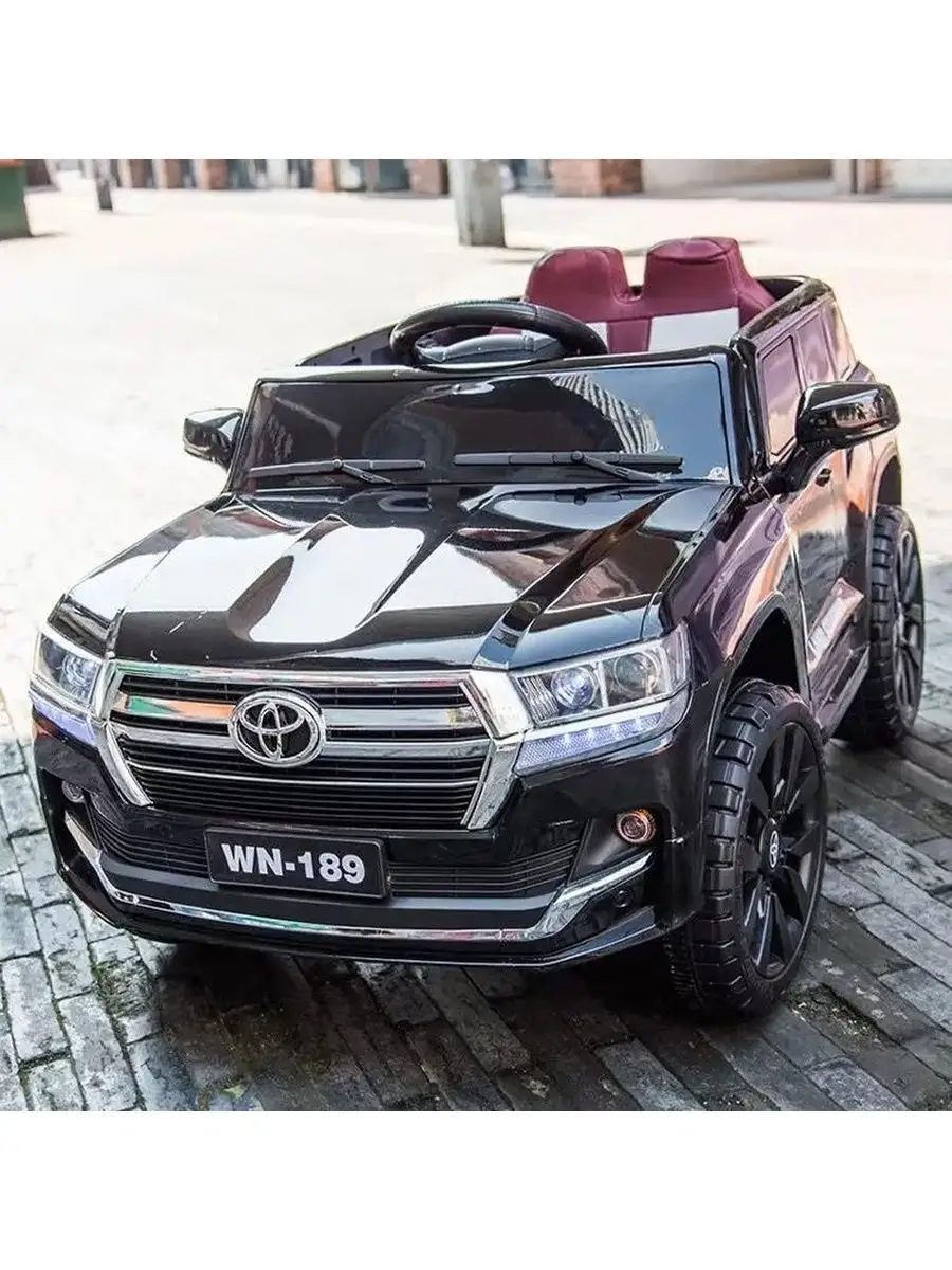 Электромобиль детский машина Toyota Land Cruiser 200 NK Shop 171582799  купить за 13 509 ₽ в интернет-магазине Wildberries