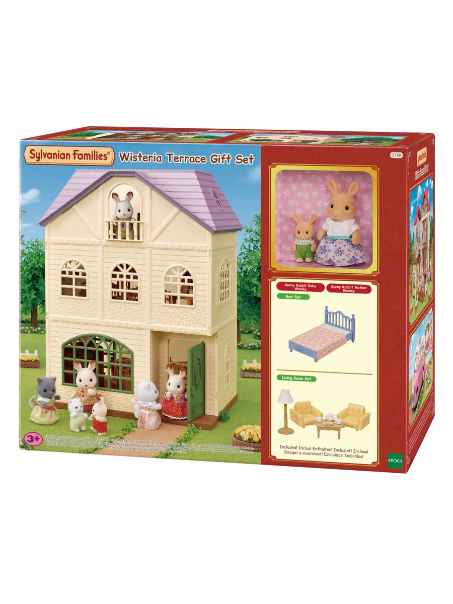 Трехэтажный дом (подарочный набор) 5728 Sylvanian Families 171594937 купить  за 7 986 ₽ в интернет-магазине Wildberries