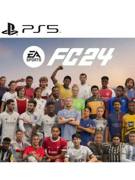 PlayStation EA FC 24 PS5 PS4 FIFA 24 ФИФА24 PS4 PS5 Русская озвучка