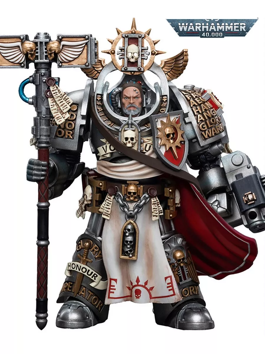 Фигурка подвижная Grey Knights Voldus Warhammer 40000 JoyToy 171613729  купить в интернет-магазине Wildberries