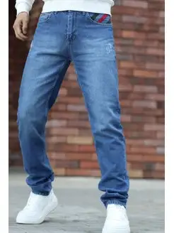 джинсы прямые AZARRO TOUCH WEAR 171617285 купить за 721 ₽ в интернет-магазине Wildberries