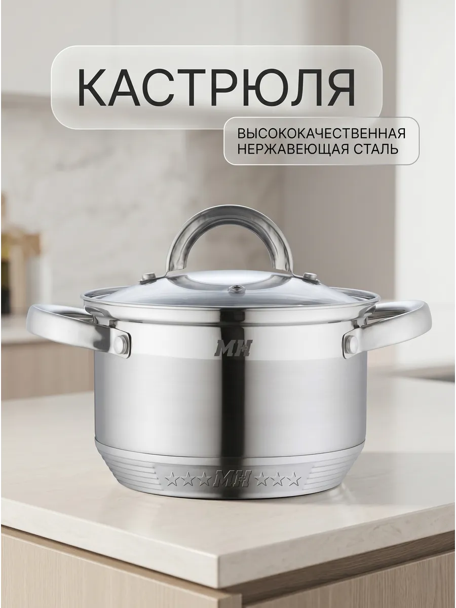 Кастрюля MH-15883-18 2.9л