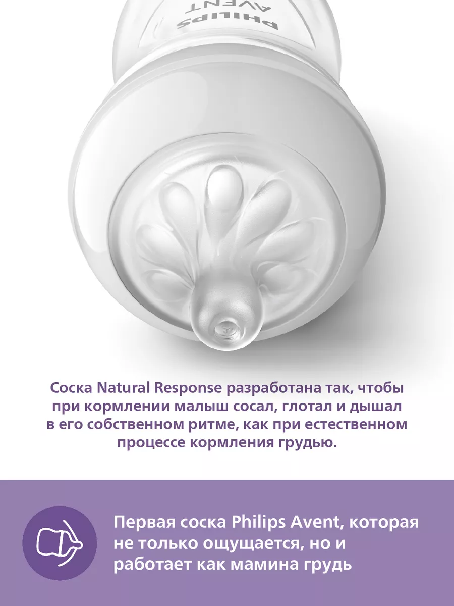 Philips AVENT Бутылочка Natural Response SCY900/01