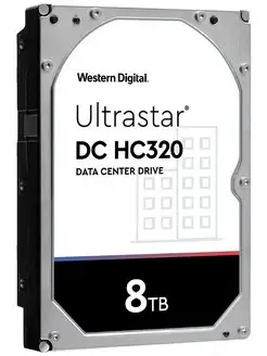 Жесткий диск серверный "3.5" 8TB Ultrastar DC HC320 Western Digital 171670154 купить за 15 521 ₽ в интернет-магазине Wildberries