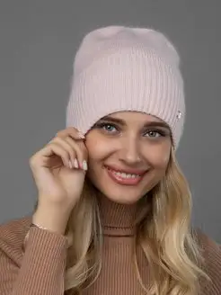 Шапка бини осенняя из ангоры Dika Knit 171692681 купить за 959 ₽ в интернет-магазине Wildberries