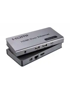 Удлинитель видео HDMI+USB KVM на 200 по витой паре Cat5/6 MRM-POWER 171693440 купить за 7 695 ₽ в интернет-магазине Wildberries