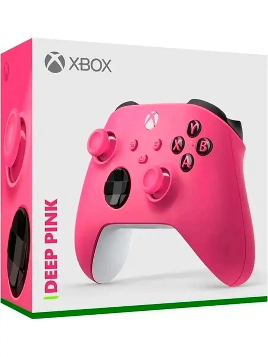 Геймпад Xbox Series, Deep Pink Microsoft 171713305 купить за 6 689 ₽ в  интернет-магазине Wildberries