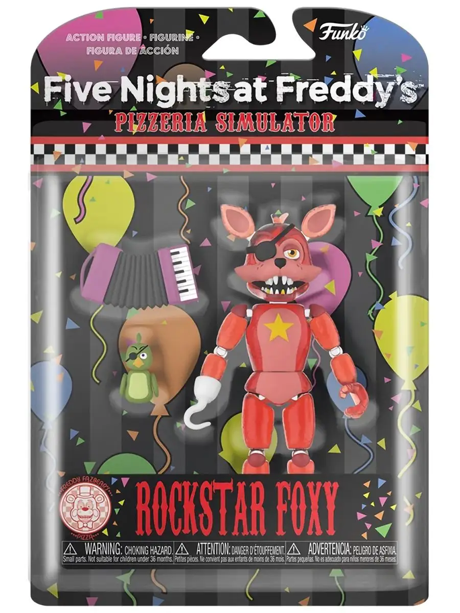 Five nights at freddy's best sale pizza simulator action figures