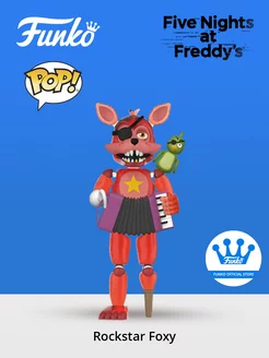 Фигурка Funko Action Figure FNAF Pizza Sim Rockstar Foxy GW Funko