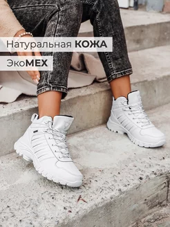 Зимние кроссовки с мехом из натуральной кожи Obba 171744209 купить за 2 341 ₽ в интернет-магазине Wildberries