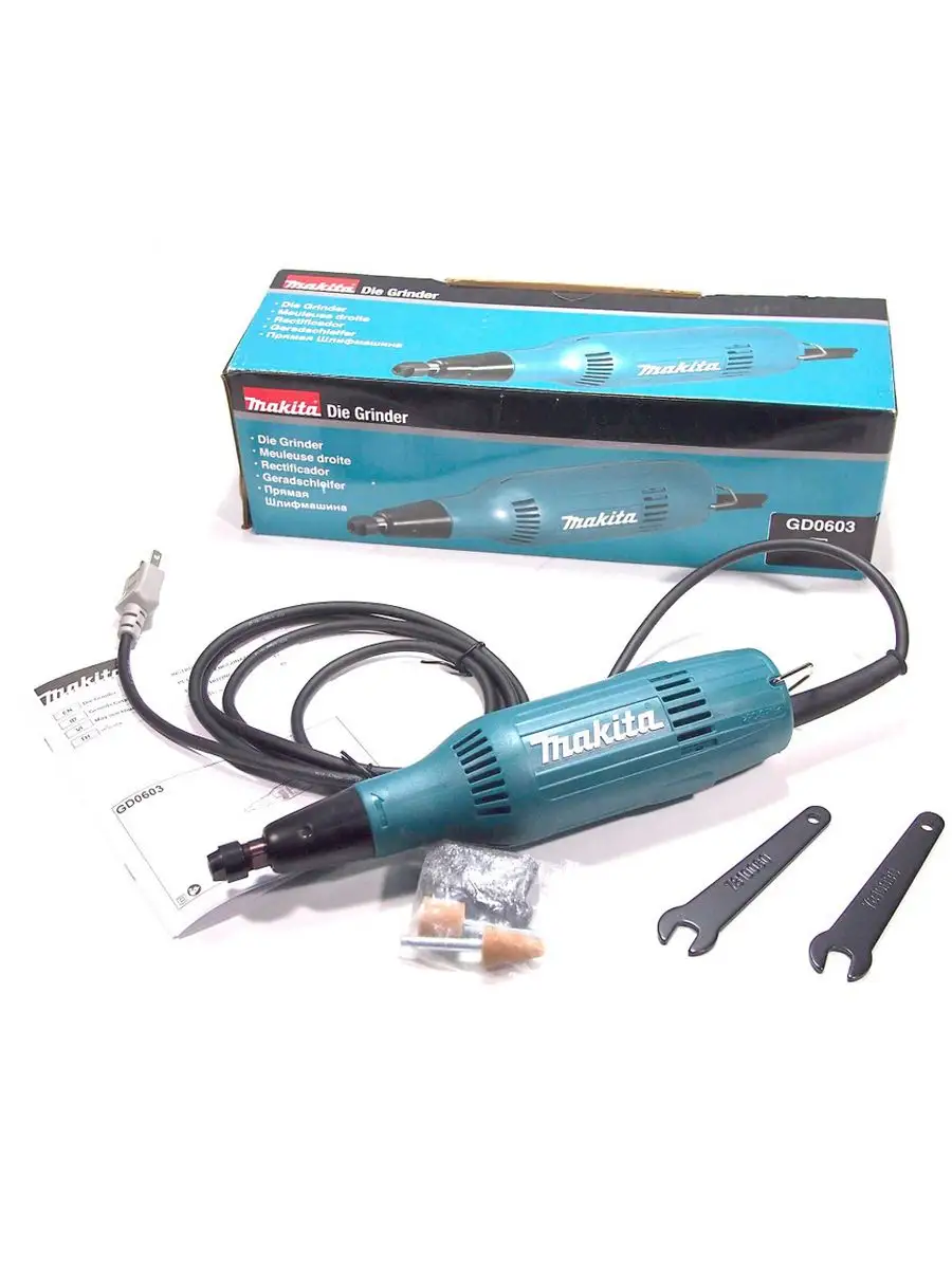 Прямая шлифмашина GD0603 (GD 0603) MAKITA 171759174 купить в  интернет-магазине Wildberries