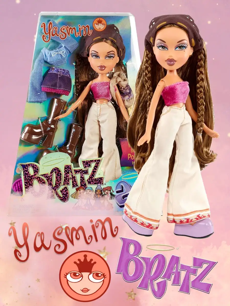 Шарнирная кукла Bratz Yasmin 573425 Ясмин Братс BRATZ 171771457 купить в  интернет-магазине Wildberries