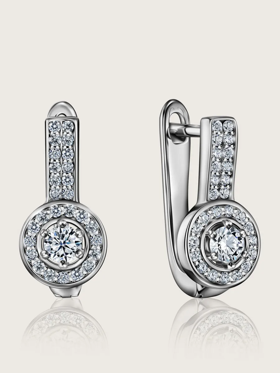 Серьги серебряные 925 с...