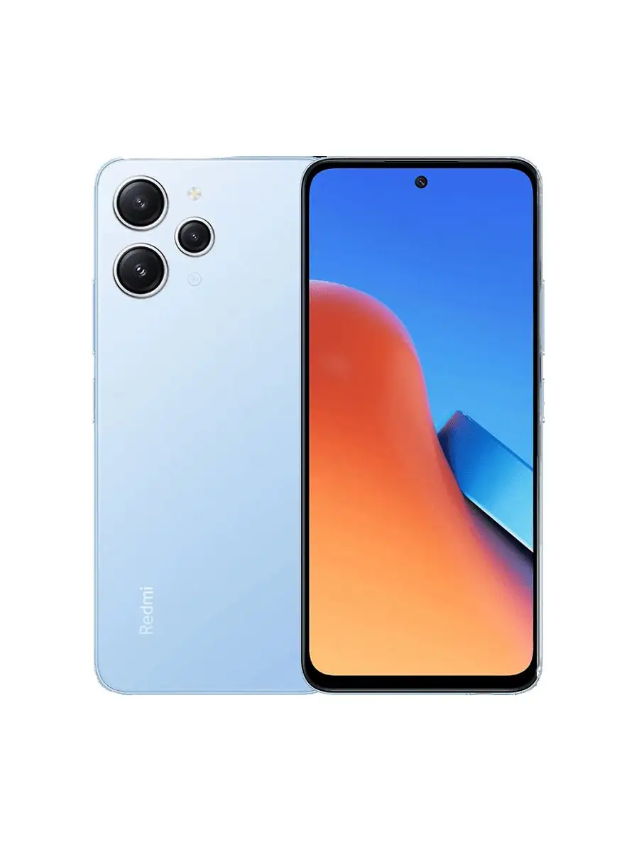 Смартфон Redmi 12 4GB+128GB Sky Blue NFC РСТ Xiaomi 171817137 купить за 10  584 ₽ в интернет-магазине Wildberries