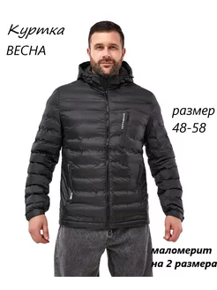 Куртка демисезонная большие размеры Nikolas shop 171821017 купить за 2 476 ₽ в интернет-магазине Wildberries