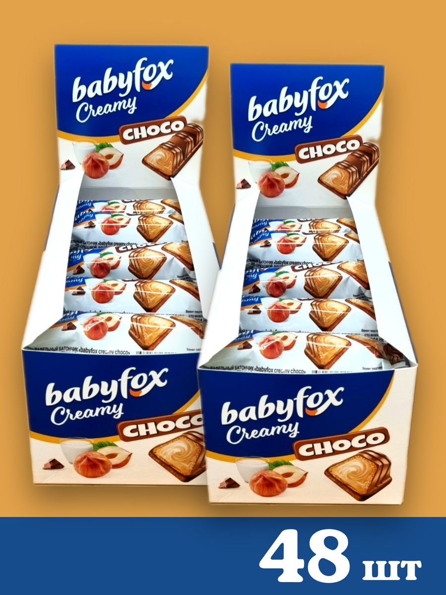 Вафельный батончик baby fox